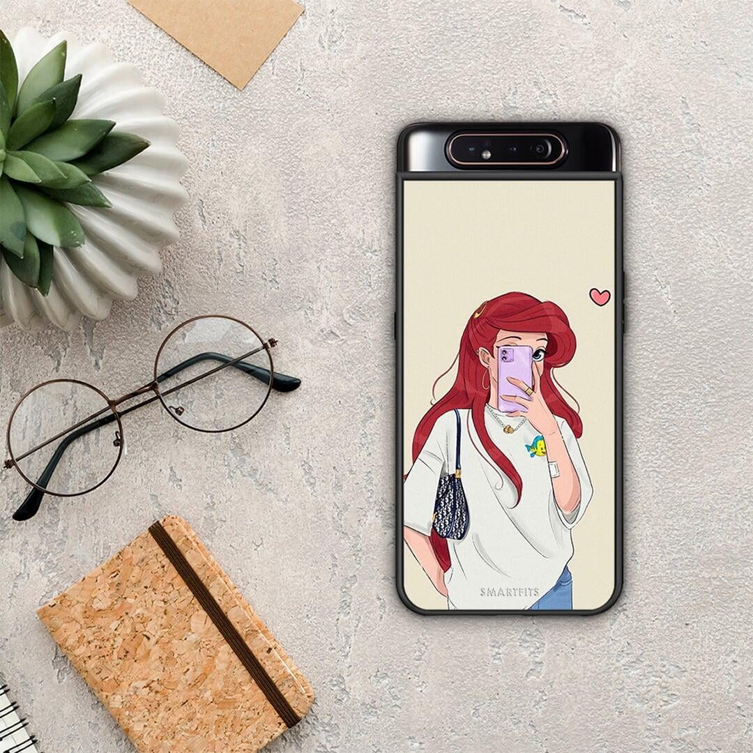Walking Mermaid - Samsung Galaxy A80 θήκη