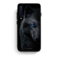 Thumbnail for samsung a9 Dark Wolf θήκη από τη Smartfits με σχέδιο στο πίσω μέρος και μαύρο περίβλημα | Smartphone case with colorful back and black bezels by Smartfits