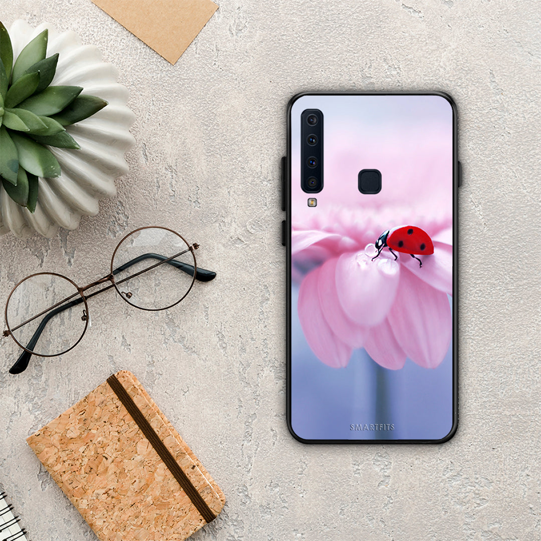 Ladybug Flower - Samsung Galaxy A9 θήκη