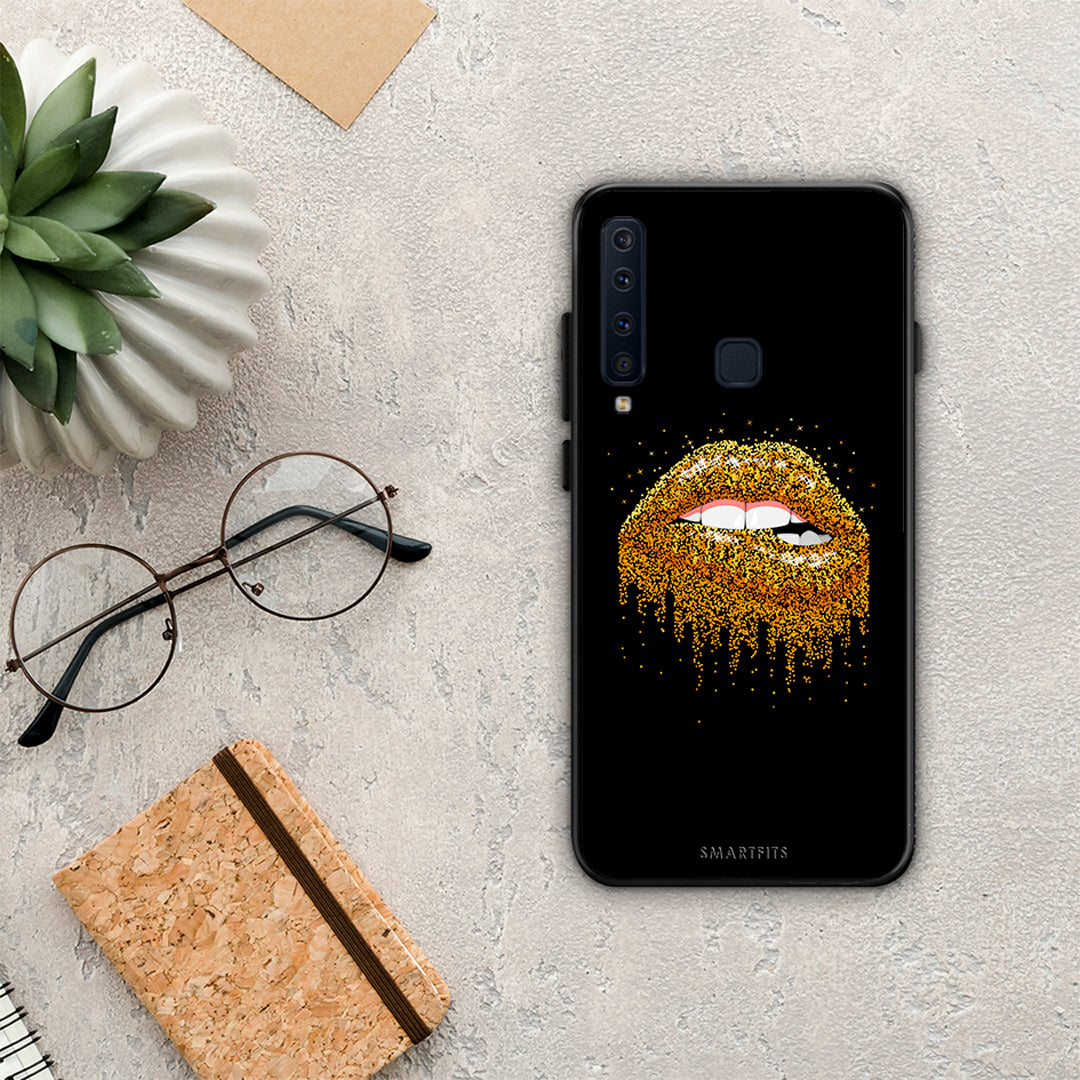 Valentine Golden - Samsung Galaxy A9 θήκη