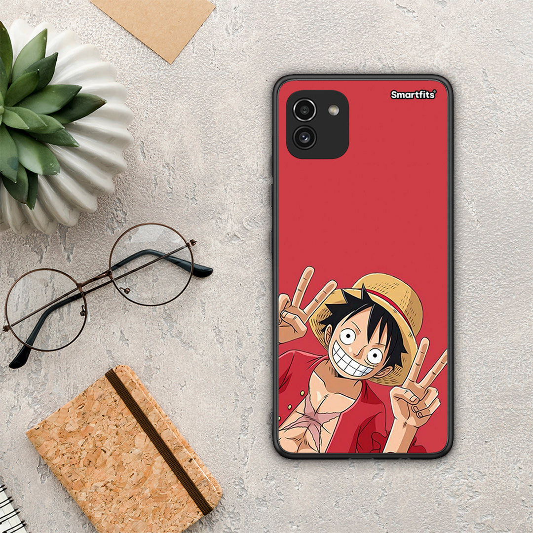 Pirate Luffy - Samsung Galaxy A03 θήκη