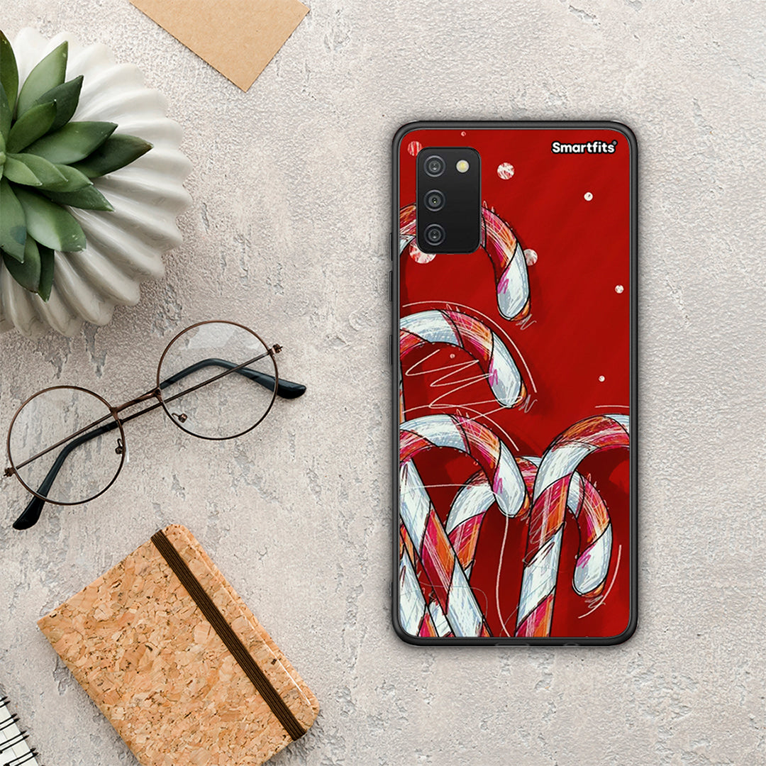 Candy Cane - Samsung Galaxy A03s θήκη