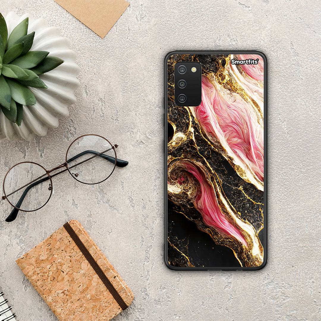 Glamorous Pink Marble - Samsung Galaxy A03s θήκη