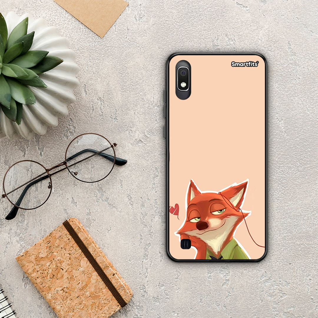 Nick Wilde And Judy Hopps Love 1 - Samsung Galaxy A10 θήκη