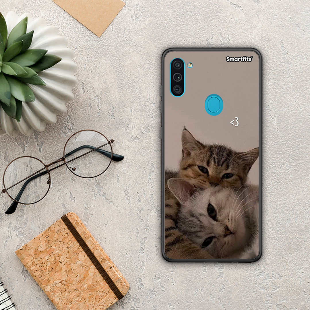 Cats In Love - Samsung Galaxy A11 / M11 θήκη