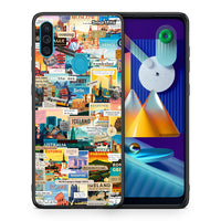 Thumbnail for Θήκη Samsung A11/M11 Live To Travel από τη Smartfits με σχέδιο στο πίσω μέρος και μαύρο περίβλημα | Samsung A11/M11 Live To Travel case with colorful back and black bezels