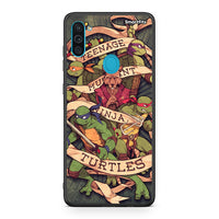 Thumbnail for Samsung A11/M11 Ninja Turtles θήκη από τη Smartfits με σχέδιο στο πίσω μέρος και μαύρο περίβλημα | Smartphone case with colorful back and black bezels by Smartfits