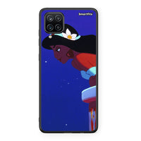Thumbnail for Samsung A12 Alladin And Jasmine Love 2 θήκη από τη Smartfits με σχέδιο στο πίσω μέρος και μαύρο περίβλημα | Smartphone case with colorful back and black bezels by Smartfits