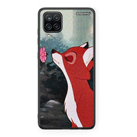 Thumbnail for Samsung A12 Tod And Vixey Love 2 θήκη από τη Smartfits με σχέδιο στο πίσω μέρος και μαύρο περίβλημα | Smartphone case with colorful back and black bezels by Smartfits