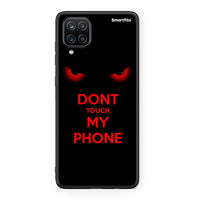 Thumbnail for Samsung A12 Touch My Phone Θήκη από τη Smartfits με σχέδιο στο πίσω μέρος και μαύρο περίβλημα | Smartphone case with colorful back and black bezels by Smartfits