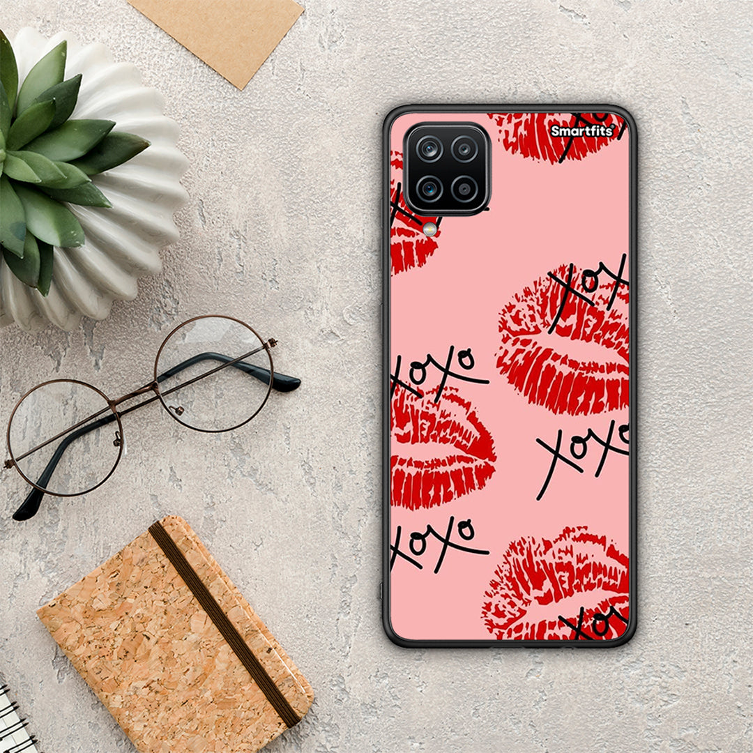 XOXO Lips - Samsung Galaxy A12 θήκη