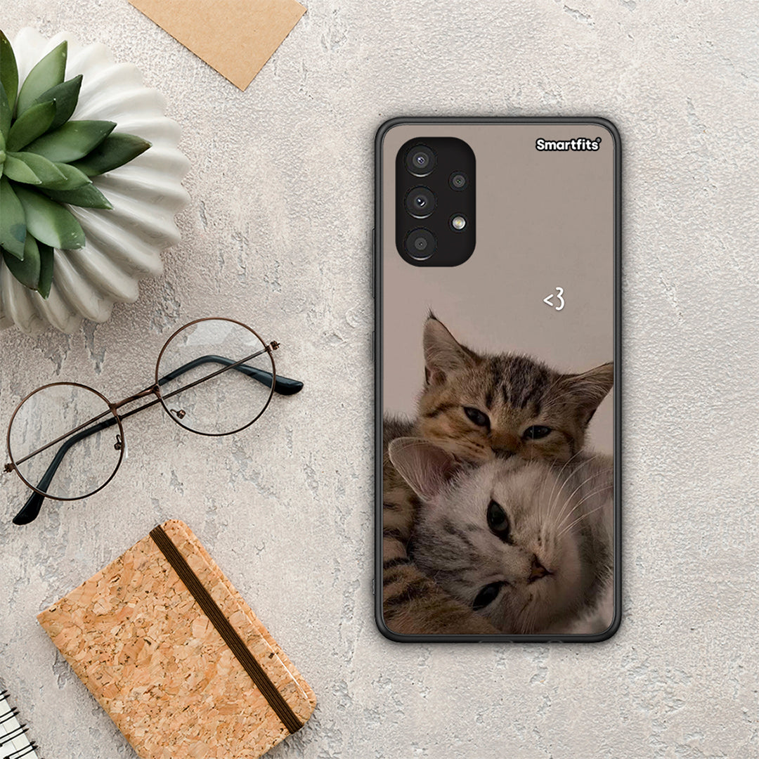 Cats In Love - Samsung Galaxy A13 4G θήκη