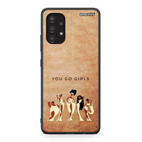 Thumbnail for Samsung A13 4G You Go Girl θήκη από τη Smartfits με σχέδιο στο πίσω μέρος και μαύρο περίβλημα | Smartphone case with colorful back and black bezels by Smartfits