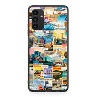 Thumbnail for Samsung A13 5G Live To Travel θήκη από τη Smartfits με σχέδιο στο πίσω μέρος και μαύρο περίβλημα | Smartphone case with colorful back and black bezels by Smartfits