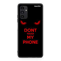 Thumbnail for Samsung A04s Touch My Phone θήκη από τη Smartfits με σχέδιο στο πίσω μέρος και μαύρο περίβλημα | Smartphone case with colorful back and black bezels by Smartfits