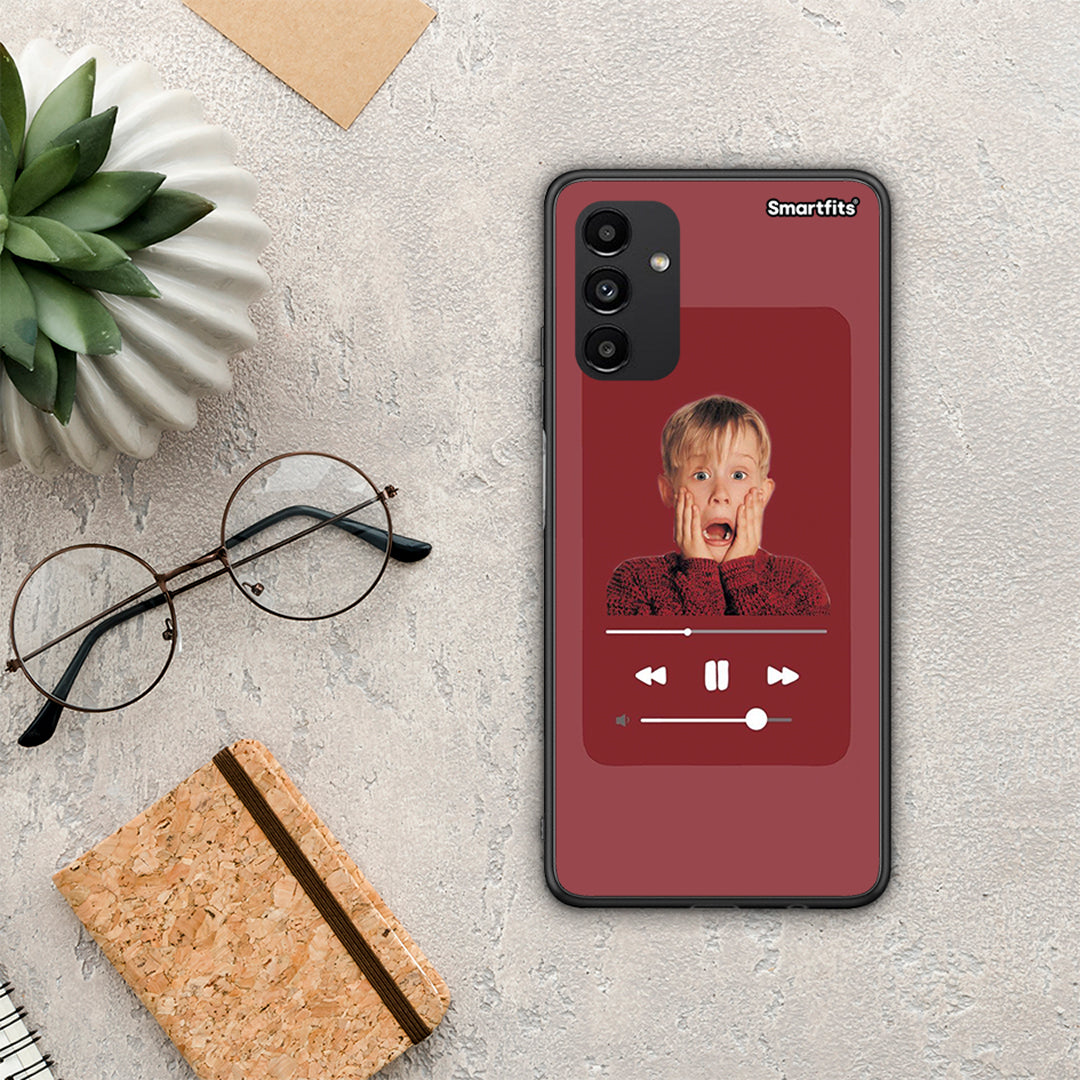 Xmas Alone Music - Samsung Galaxy A04s θήκη