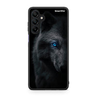 Thumbnail for Samsung Galaxy A15 4G Dark Wolf θήκη από τη Smartfits με σχέδιο στο πίσω μέρος και μαύρο περίβλημα | Smartphone case with colorful back and black bezels by Smartfits
