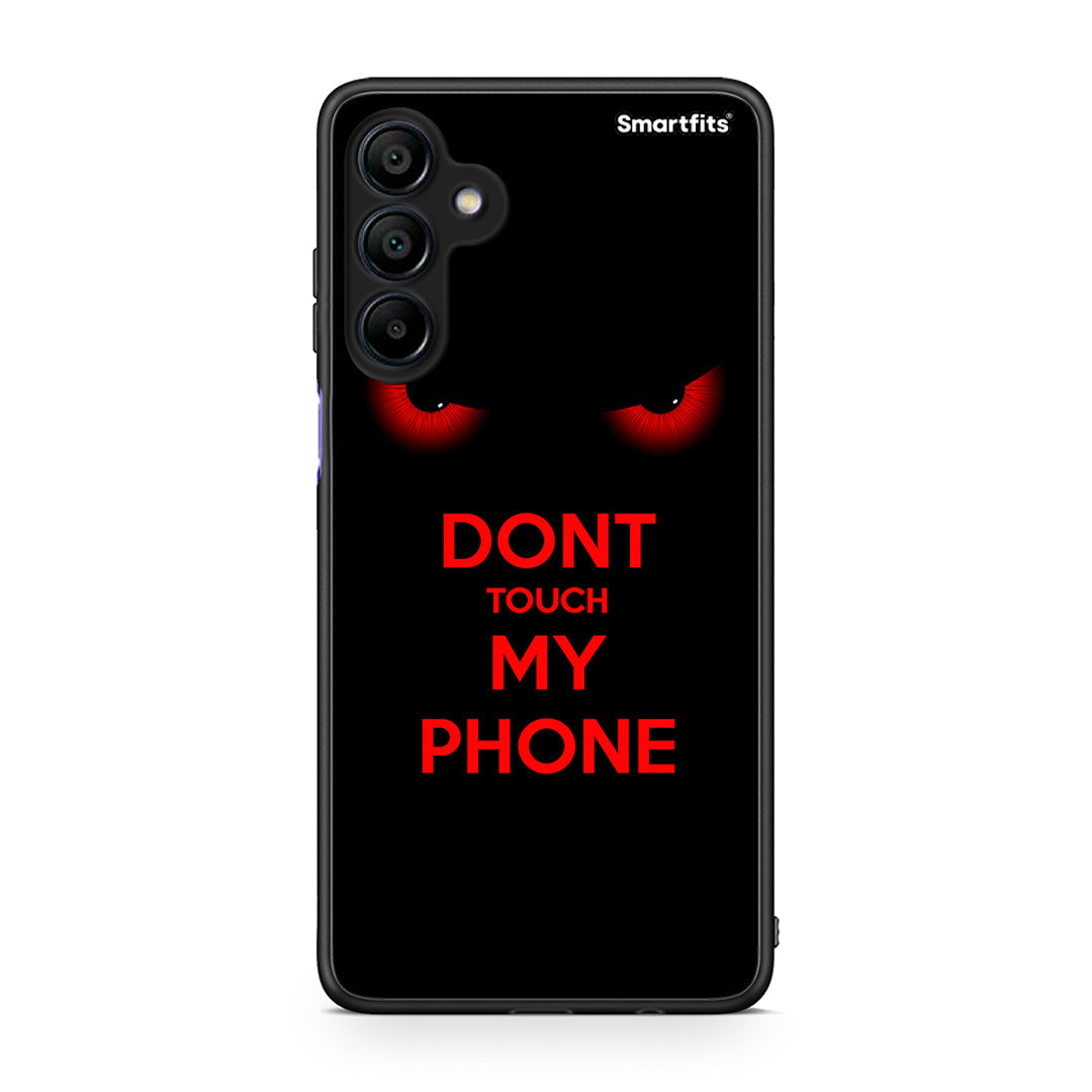 Samsung Galaxy A15 4G Touch My Phone Θήκη από τη Smartfits με σχέδιο στο πίσω μέρος και μαύρο περίβλημα | Smartphone case with colorful back and black bezels by Smartfits