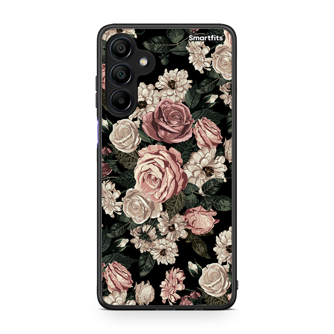 4 - Samsung Galaxy A15 4G Wild Roses Flower case, cover, bumper