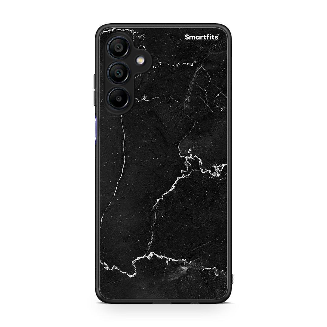 Samsung Galaxy A15 4G Marble Black θήκη από τη Smartfits με σχέδιο στο πίσω μέρος και μαύρο περίβλημα | Smartphone case with colorful back and black bezels by Smartfits