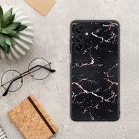 Thumbnail for Marble Black Rosegold - Samsung Galaxy A15 4G θήκη