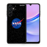 Thumbnail for Θήκη Samsung Galaxy A15 4G NASA PopArt από τη Smartfits με σχέδιο στο πίσω μέρος και μαύρο περίβλημα | Samsung Galaxy A15 4G NASA PopArt case with colorful back and black bezels