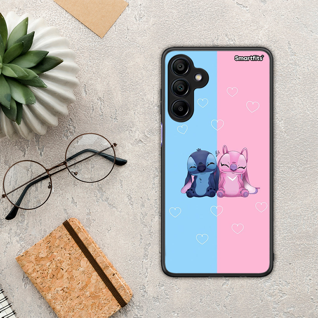 Stitch And Angel - Samsung Galaxy A15 4G / 5G θήκη