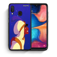 Thumbnail for Θήκη Samsung Galaxy A30 Alladin And Jasmine Love 1 από τη Smartfits με σχέδιο στο πίσω μέρος και μαύρο περίβλημα | Samsung Galaxy A30 Alladin And Jasmine Love 1 case with colorful back and black bezels