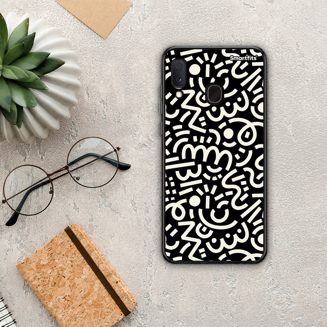 Doodle Art - Samsung Galaxy A20e θήκη