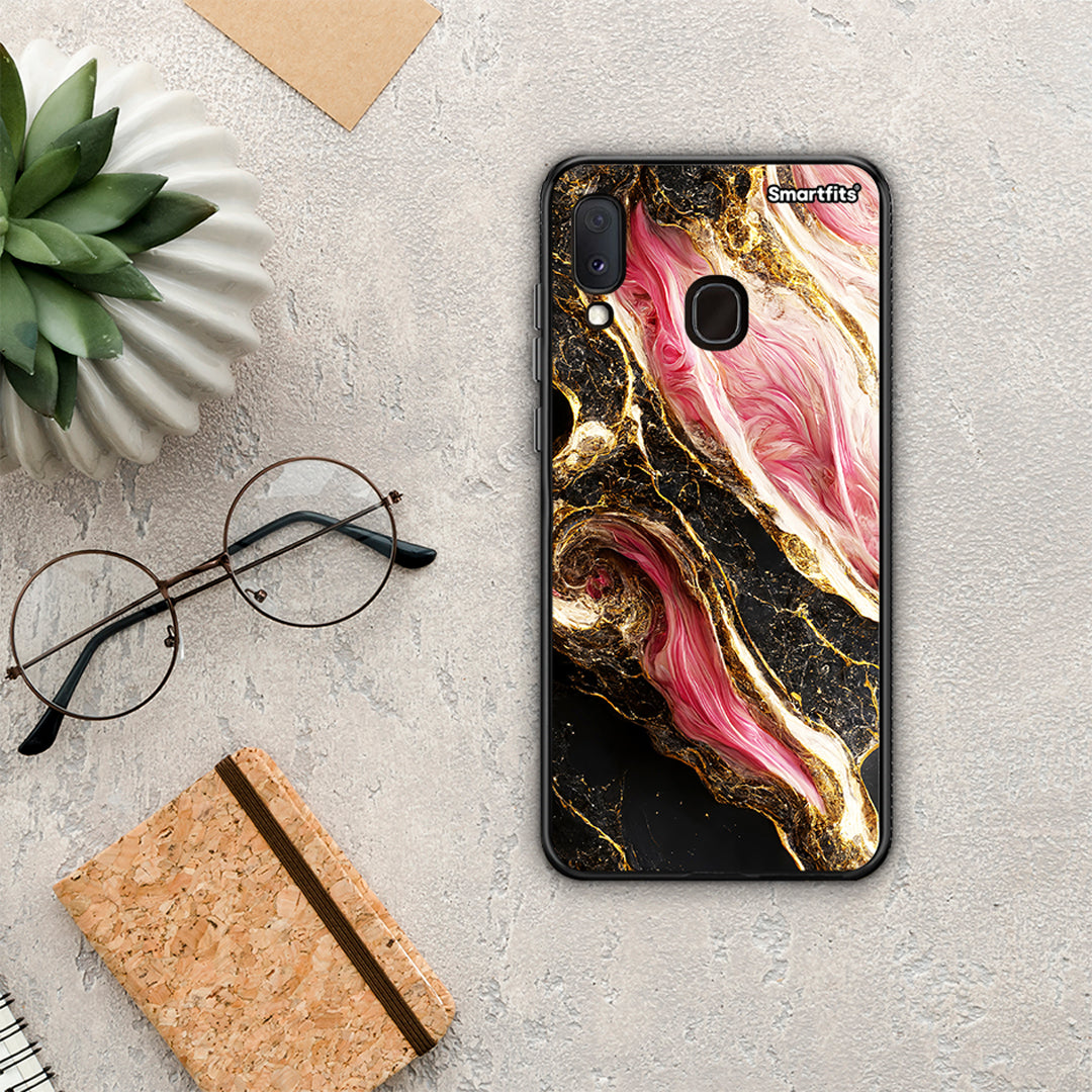 Glamorous Pink Marble - Samsung Galaxy A20e θήκη
