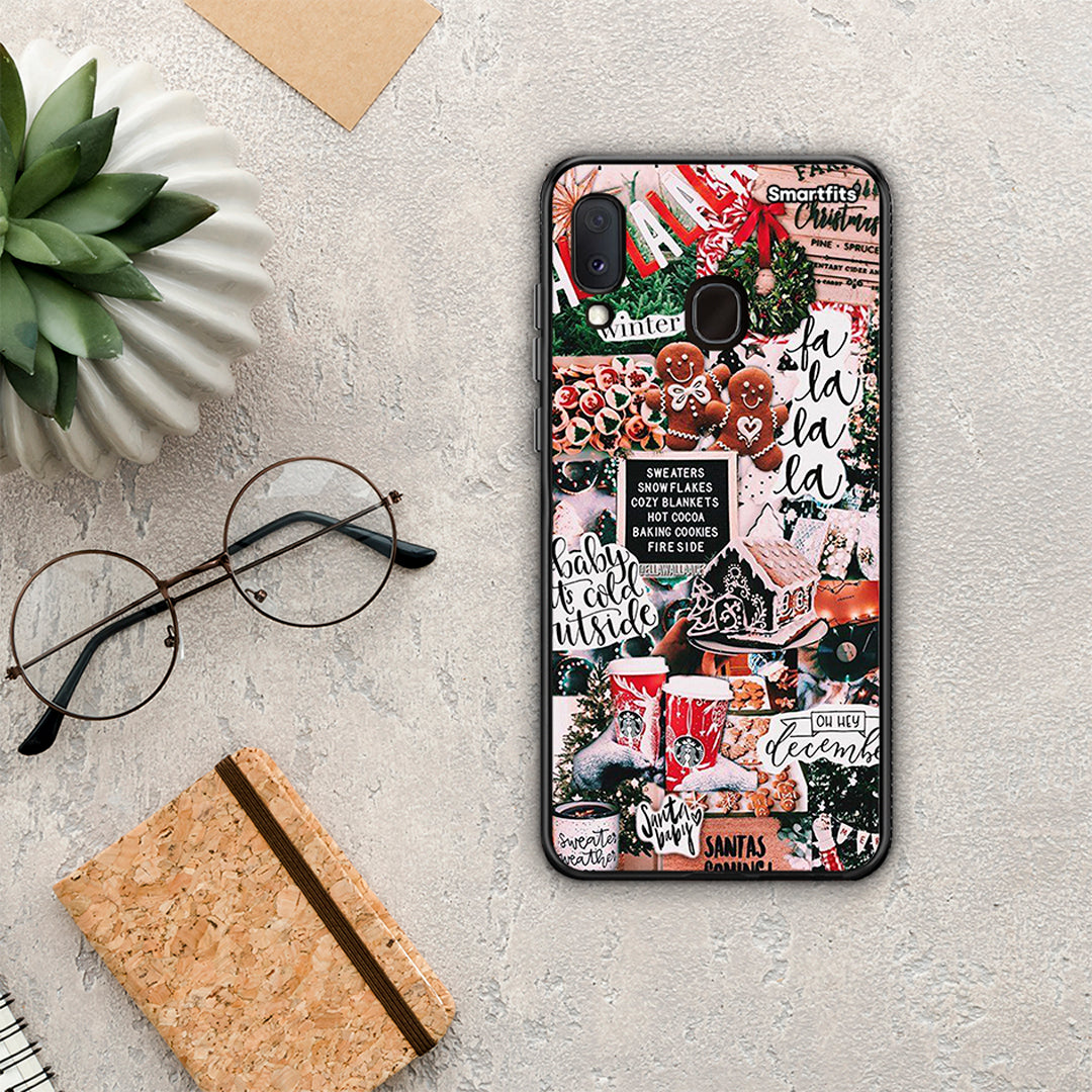 Xmas Habbits - Samsung Galaxy A30 θήκη
