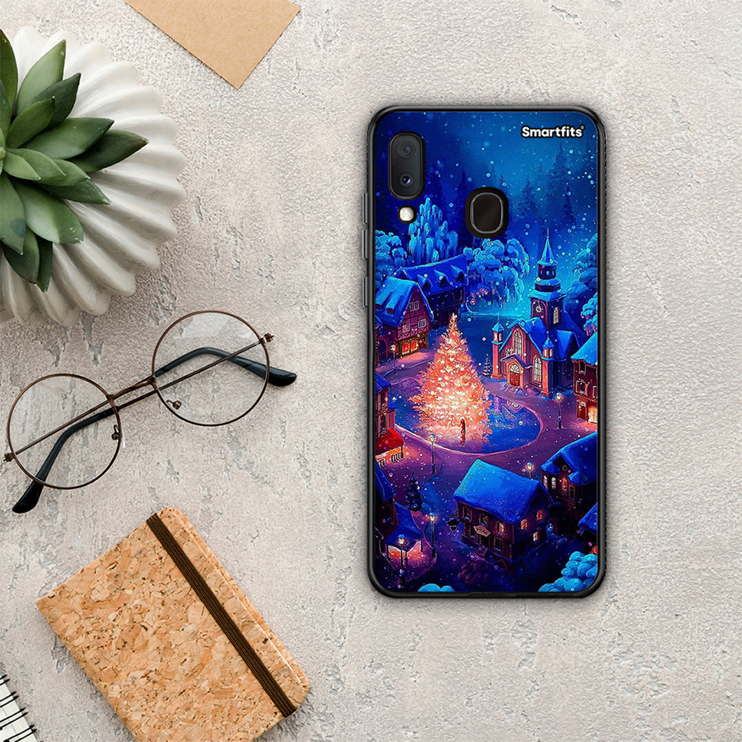 Xmas Village - Samsung Galaxy A30 θήκη