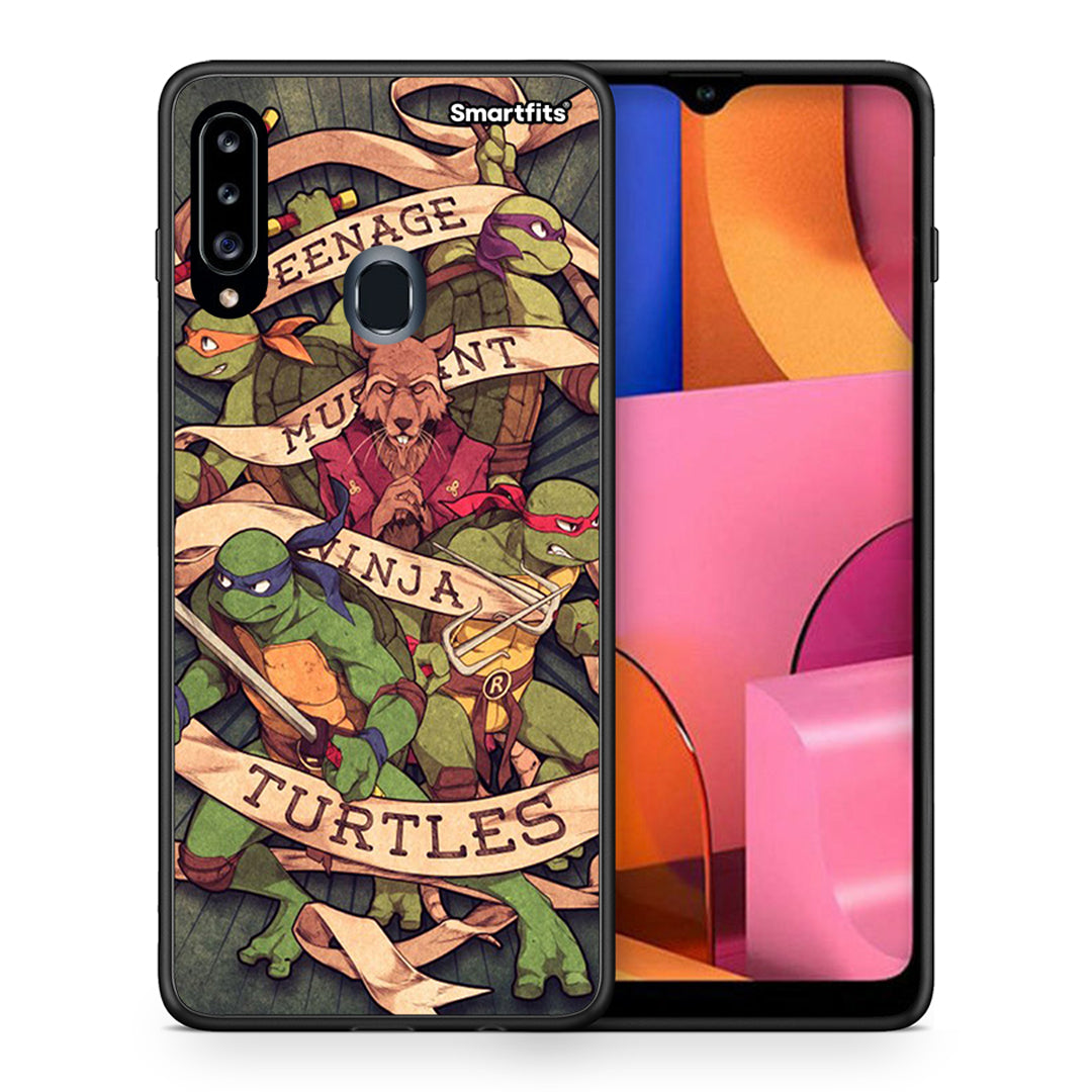 Ninja Turtles - Samsung Galaxy A20s θήκη