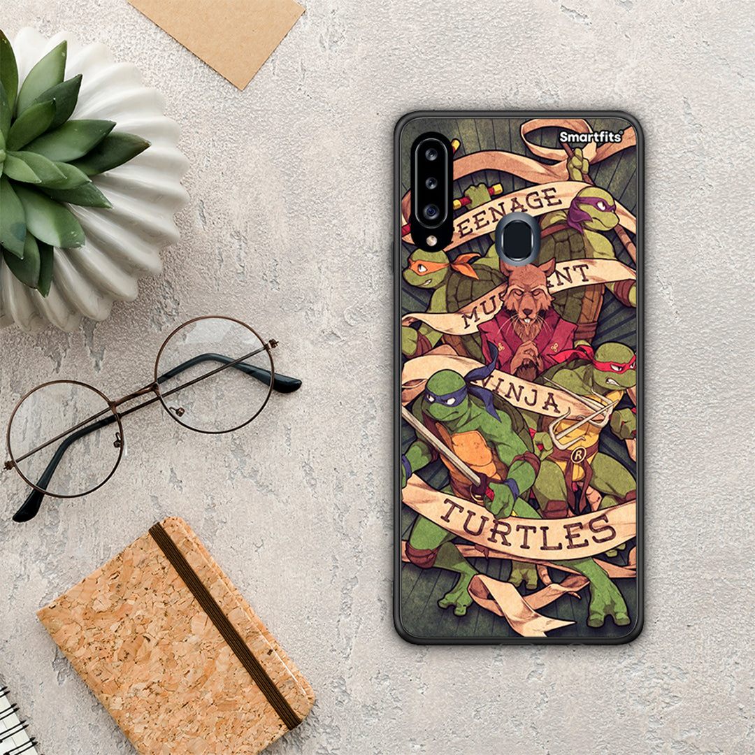 Ninja Turtles - Samsung Galaxy A20s θήκη