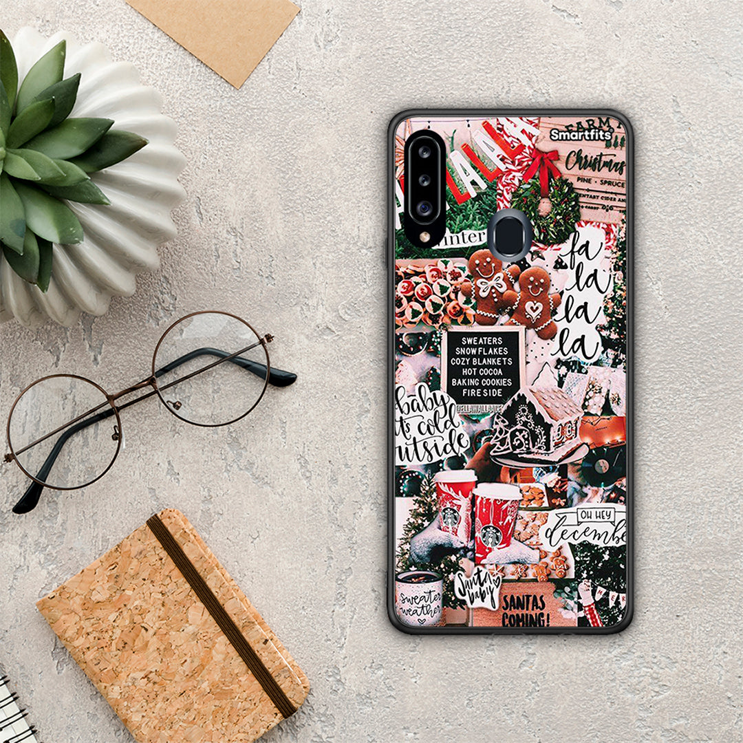 Xmas Habbits - Samsung Galaxy A20s θήκη