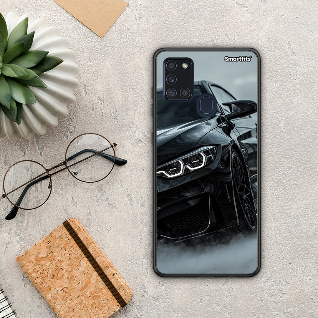 Black BMW - Samsung Galaxy A21s θήκη