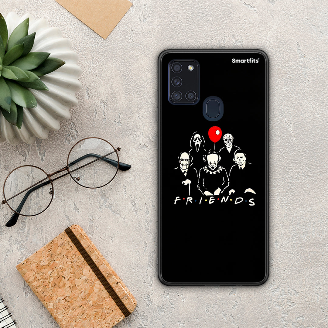 Halloween Friends - Samsung Galaxy A21s θήκη