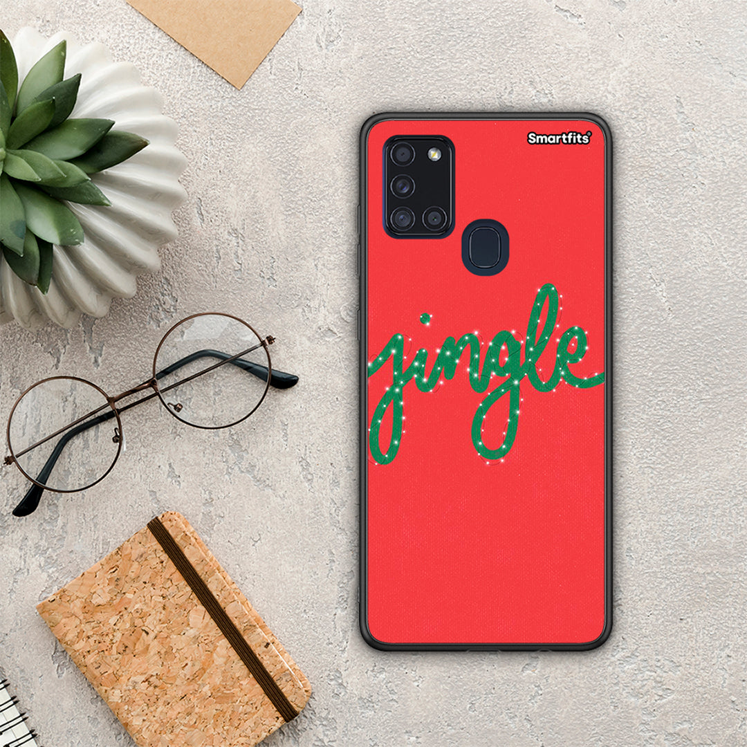 Jingle Xmas - Samsung Galaxy A21s θήκη