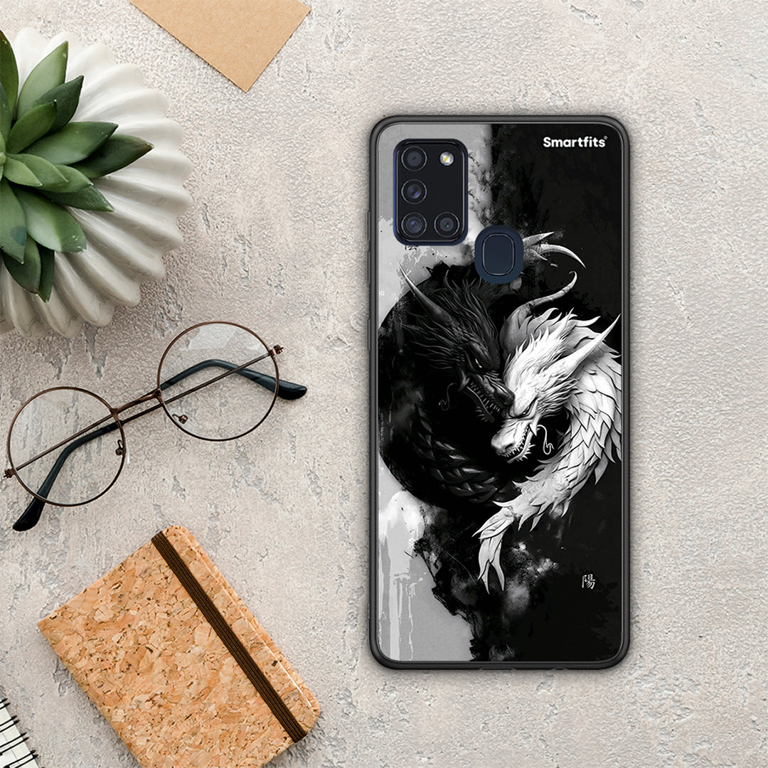 Yin Yang - Samsung Galaxy A21s θήκη