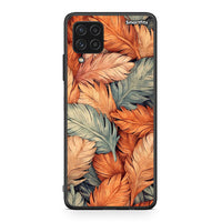 Thumbnail for Samsung A22 4G Autumn Leaves Θήκη από τη Smartfits με σχέδιο στο πίσω μέρος και μαύρο περίβλημα | Smartphone case with colorful back and black bezels by Smartfits