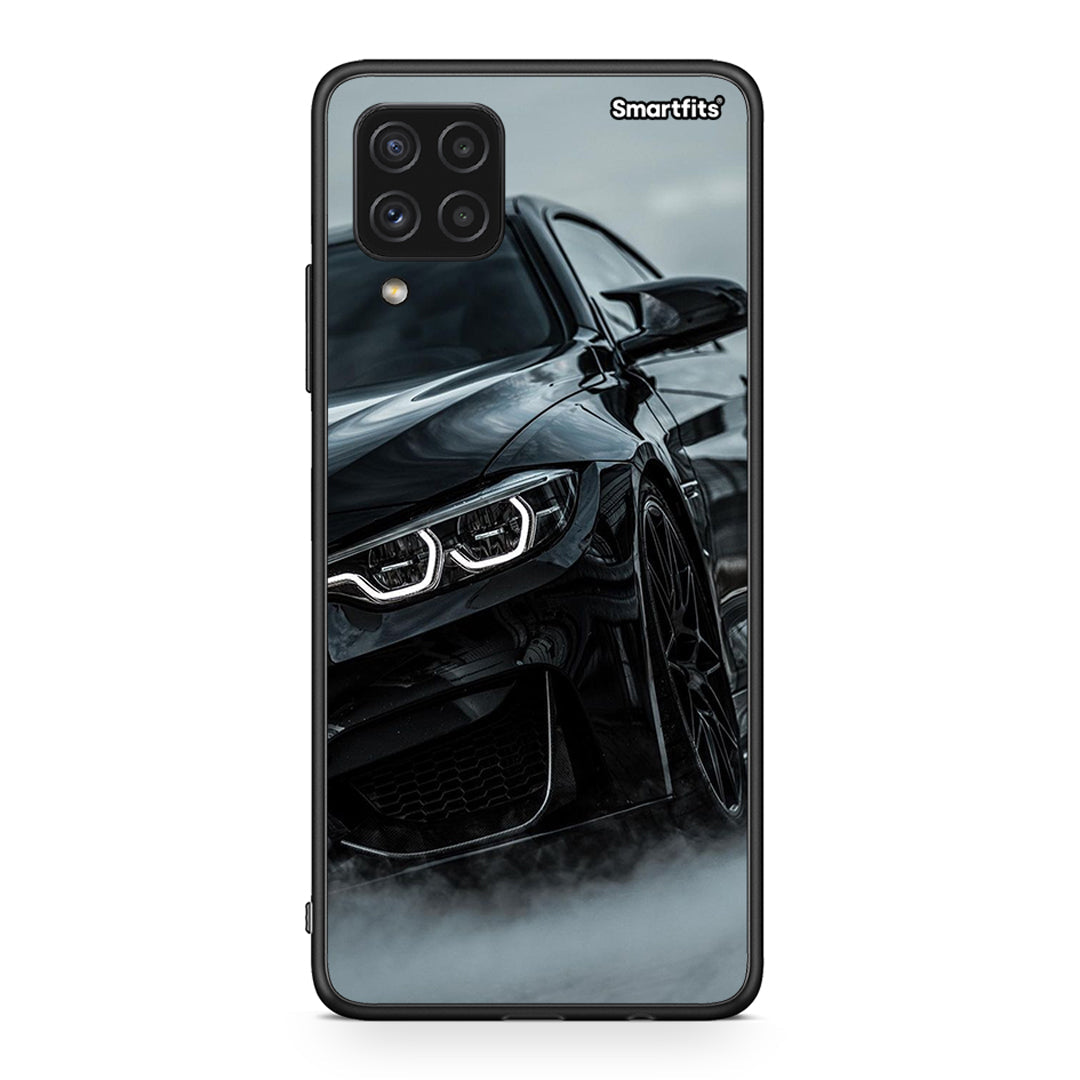Samsung A22 4G Black BMW θήκη από τη Smartfits με σχέδιο στο πίσω μέρος και μαύρο περίβλημα | Smartphone case with colorful back and black bezels by Smartfits