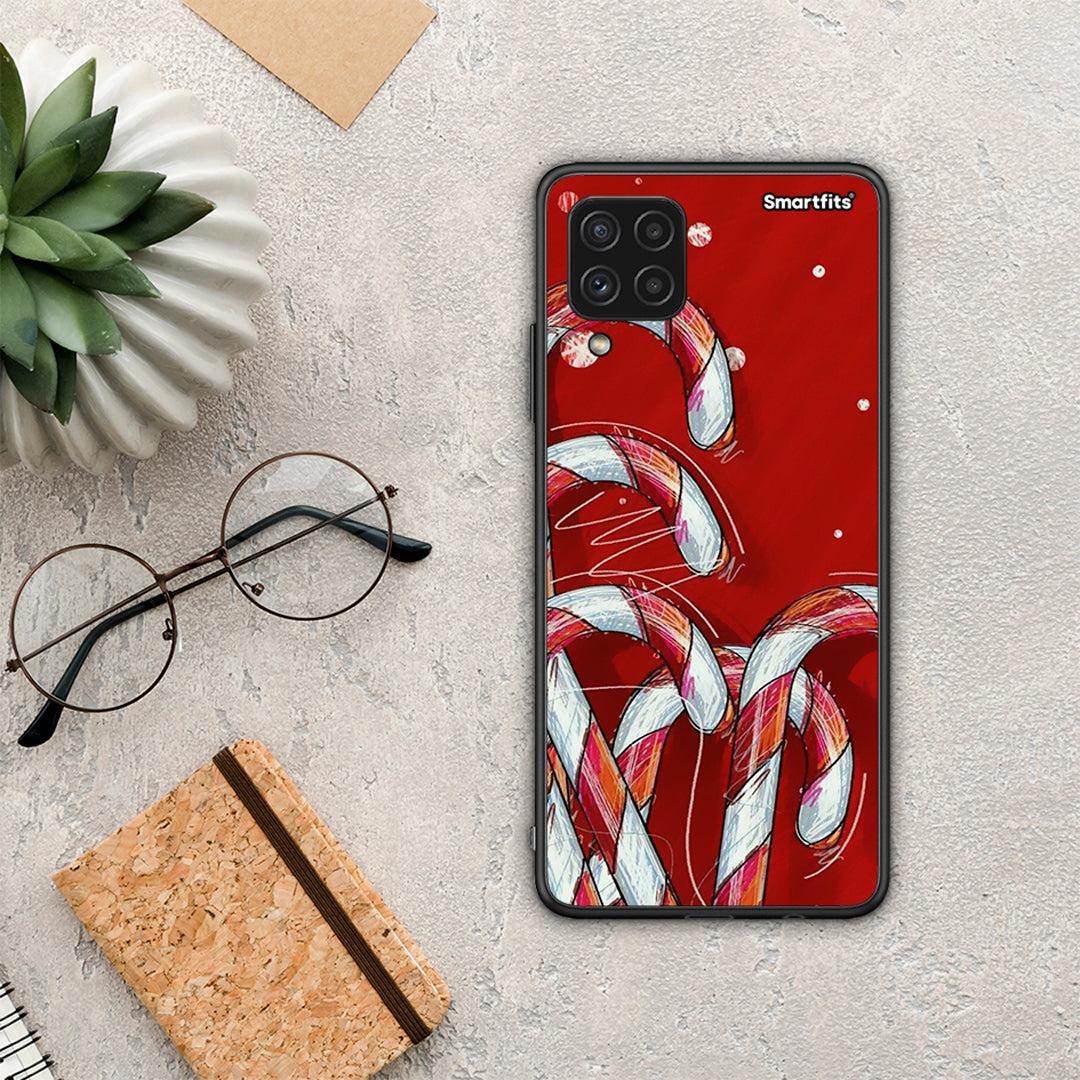 Candy Cane - Samsung Galaxy A22 4G θήκη