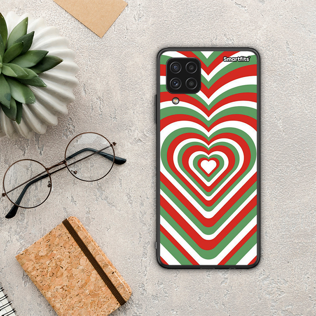 Christmas Hearts - Samsung Galaxy A22 4G θήκη