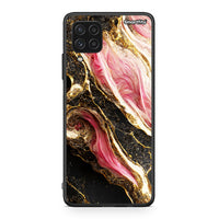 Thumbnail for Samsung A22 4G Glamorous Pink Marble θήκη από τη Smartfits με σχέδιο στο πίσω μέρος και μαύρο περίβλημα | Smartphone case with colorful back and black bezels by Smartfits