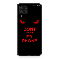 Thumbnail for Samsung A22 4G Touch My Phone Θήκη από τη Smartfits με σχέδιο στο πίσω μέρος και μαύρο περίβλημα | Smartphone case with colorful back and black bezels by Smartfits