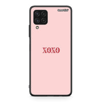 Thumbnail for Samsung A22 4G XOXO Love θήκη από τη Smartfits με σχέδιο στο πίσω μέρος και μαύρο περίβλημα | Smartphone case with colorful back and black bezels by Smartfits