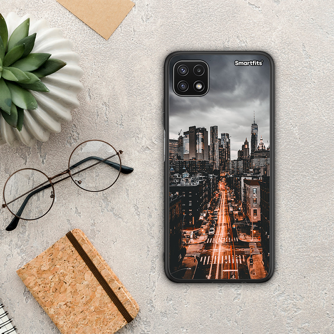 City Lights - Samsung Galaxy A22 5G θήκη