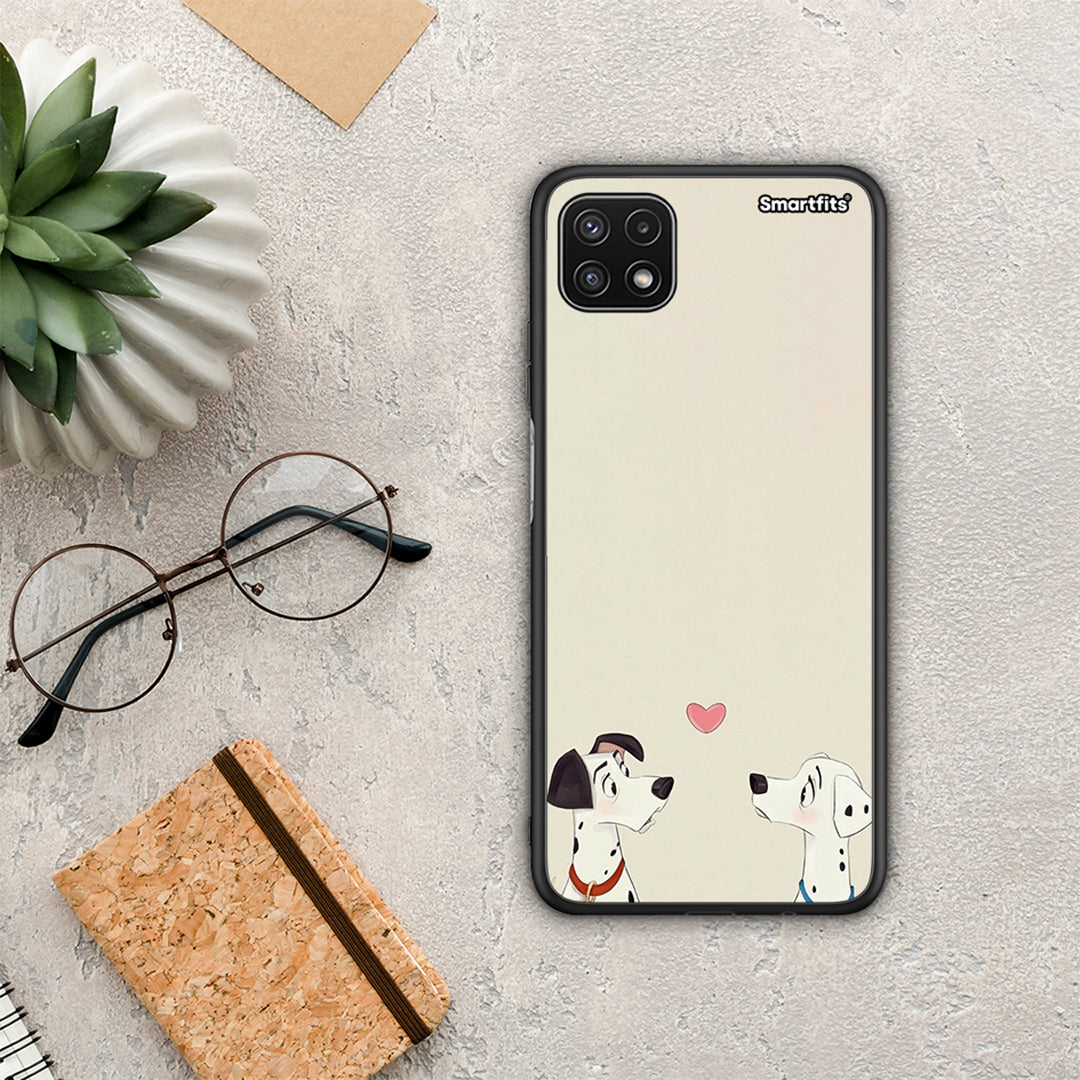 Dalmatians Love - Samsung Galaxy A22 5G θήκη