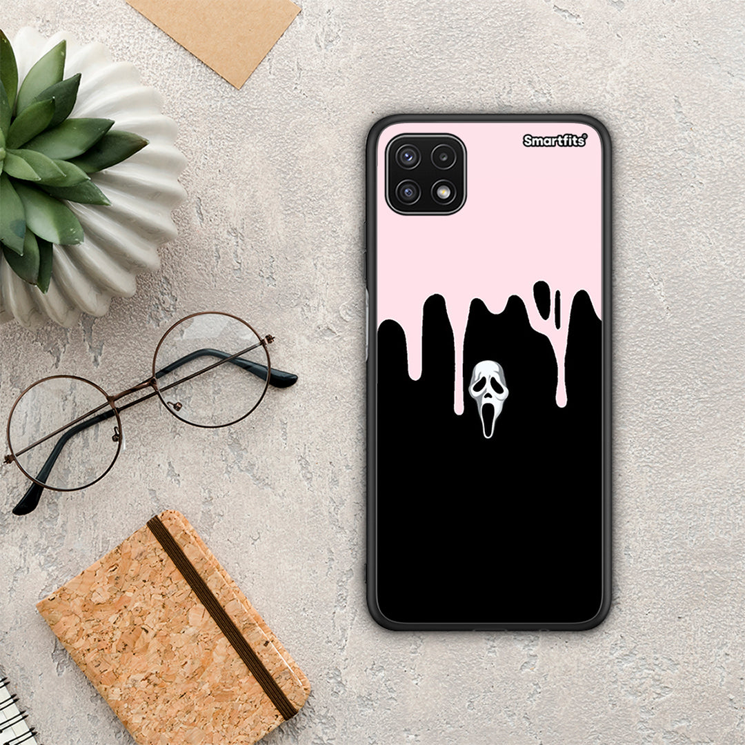 Melting Halloween Mask - Samsung Galaxy A22 5G θήκη
