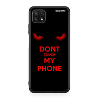 Thumbnail for Samsung A22 5G Touch My Phone Θήκη από τη Smartfits με σχέδιο στο πίσω μέρος και μαύρο περίβλημα | Smartphone case with colorful back and black bezels by Smartfits